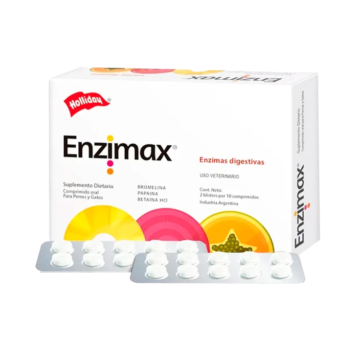 Holliday enzimax 20 comprimidos - imagen 1