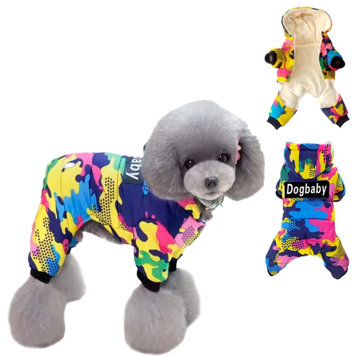 Parka Camuflaje para perros y gatos