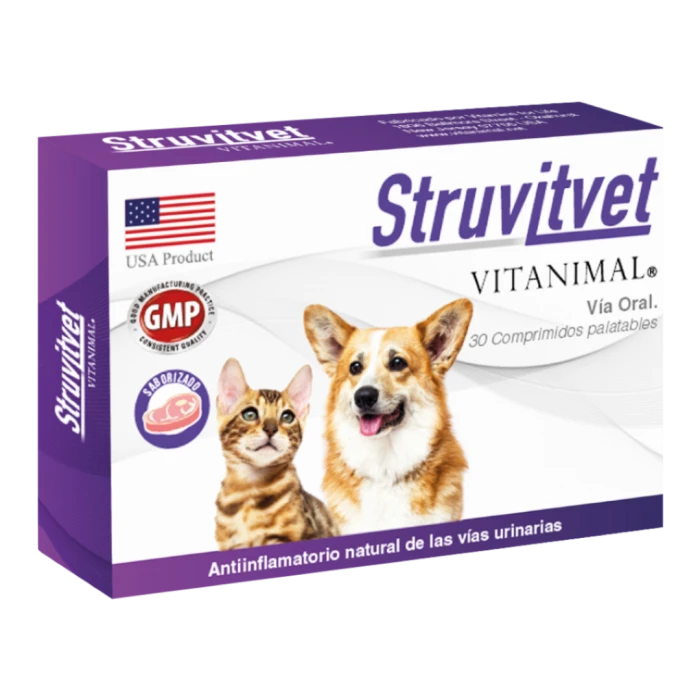 Vitanimal Struvitvet perro/gato x 10 comprimidos - imagen 1