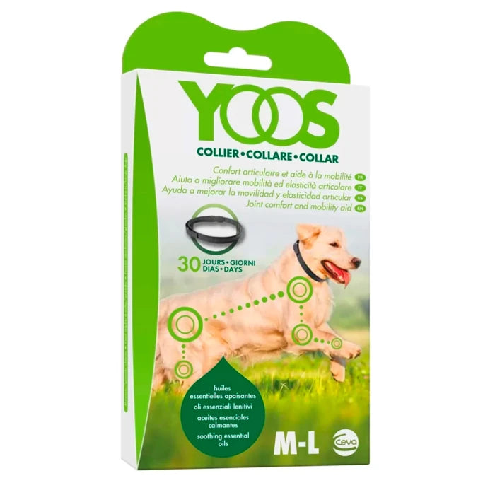 Yoos collar perro alivio del malestar articular y mejora de la movilidad en perros talla M/L - imagen 1
