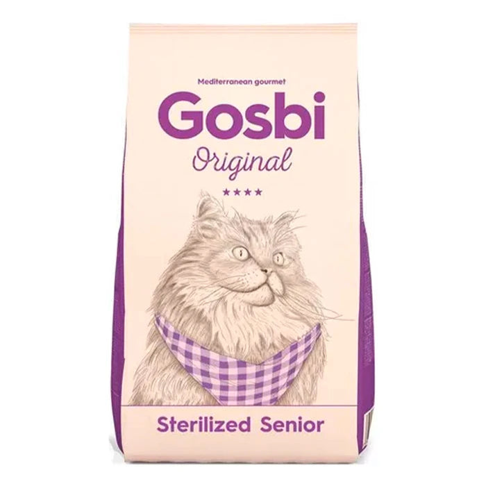 Gosbi original cat sterilized senior 3KG - imagen 1