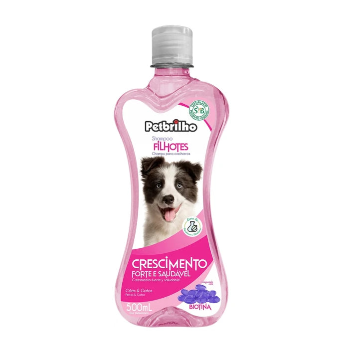 Petbrilho Shampoo para Cachorros - 500ml - imagen 1