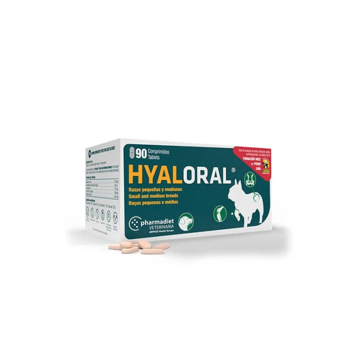Hyaloral suplemento articular razas pequeñas y medianas - 90 comprimidos - imagen 1