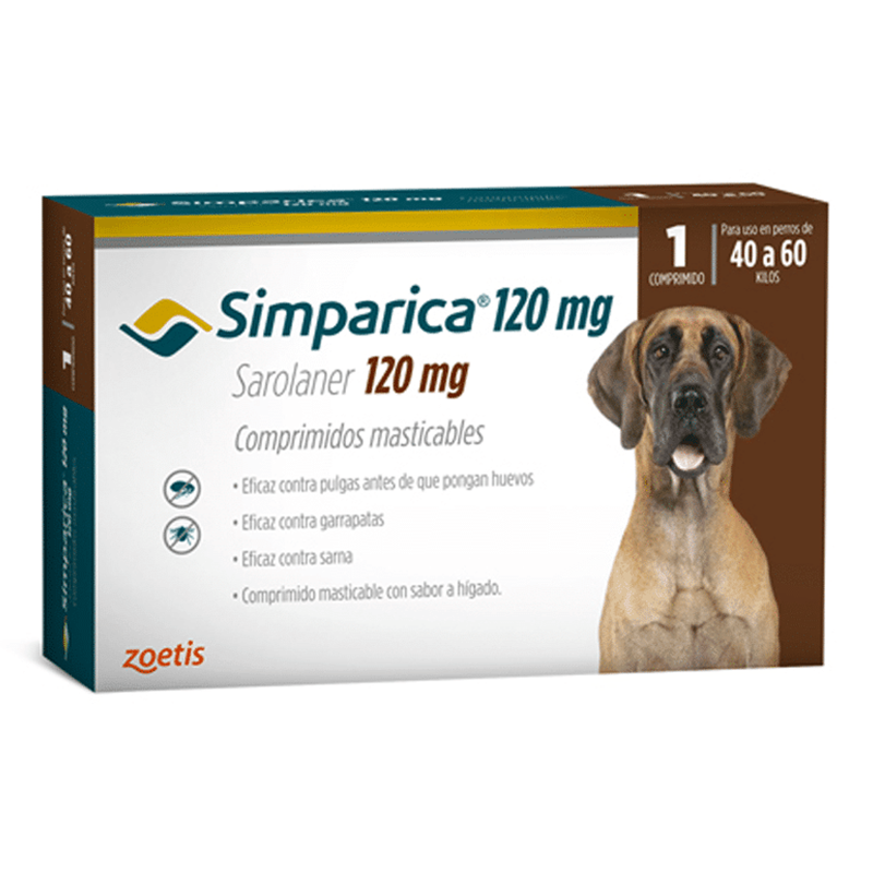 Simparica Antiparasitario Externo 1 Comprimido