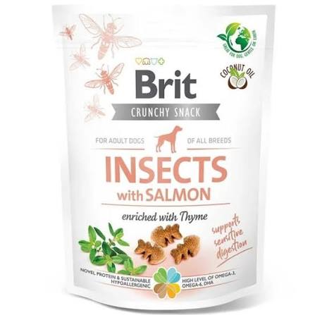 Snack Crunchy brit insects 200gr