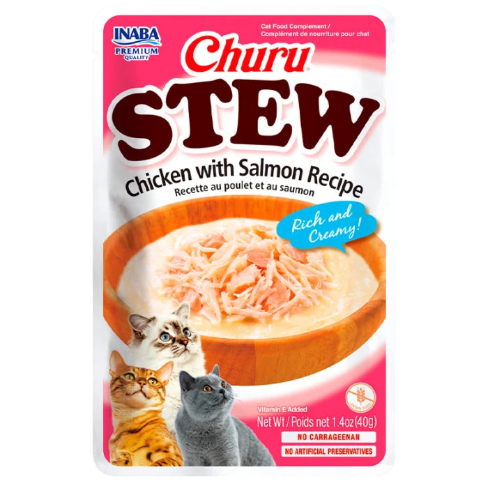 Churu stew sabor pollo & salmón - 40gr - imagen 1
