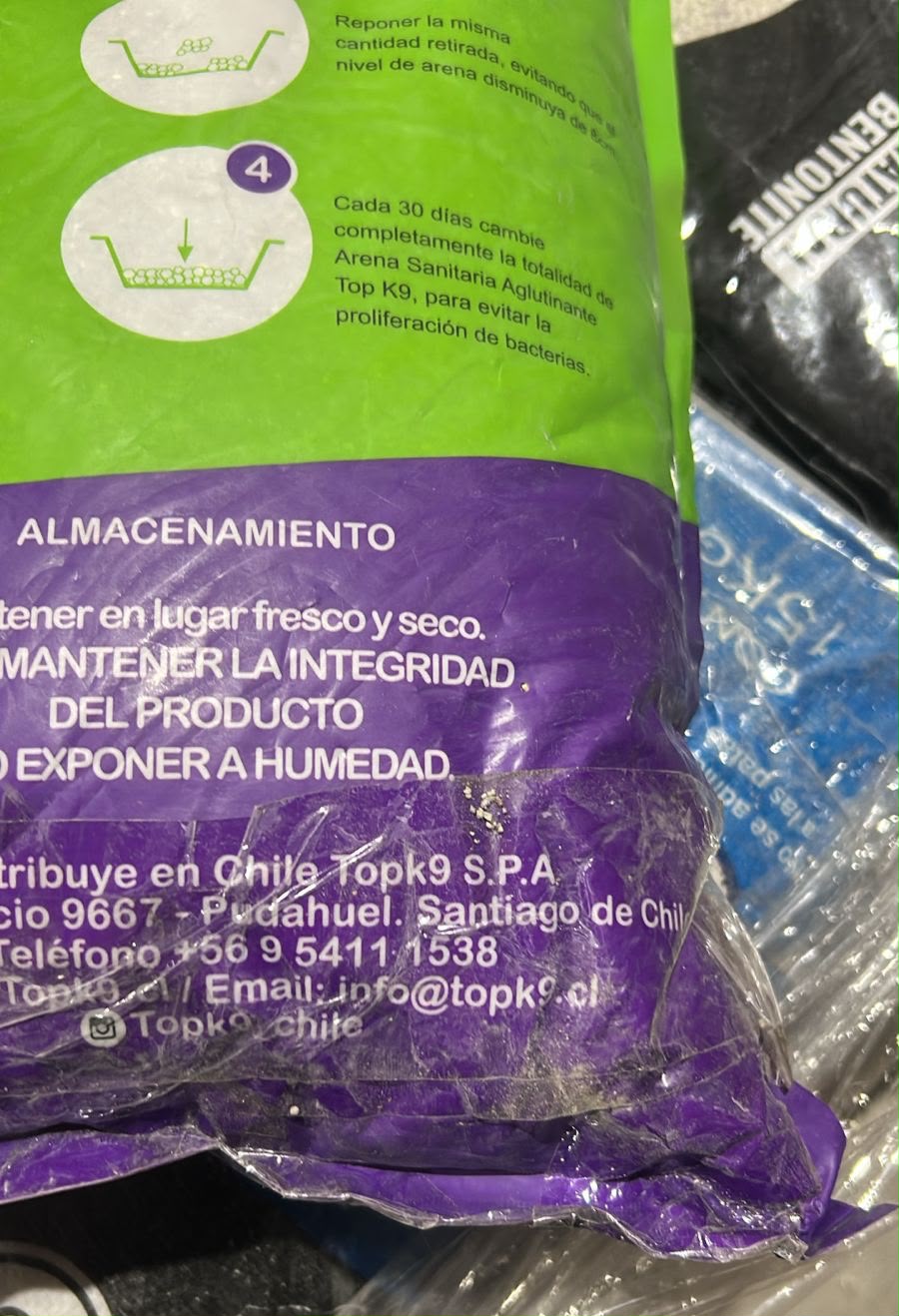TopK9 Arena Aglutinante Iones Lavanda 10KG (Producto con detalle)