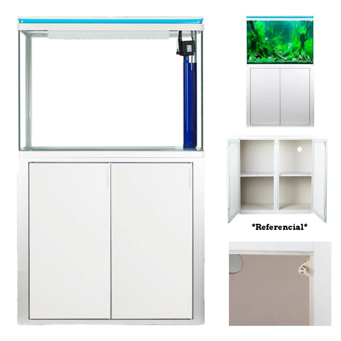 Acuario SunSun con Mueble 127Lt