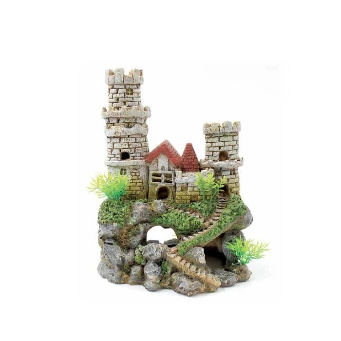 Adorno Castillo Grande Para Acuario - imagen 1