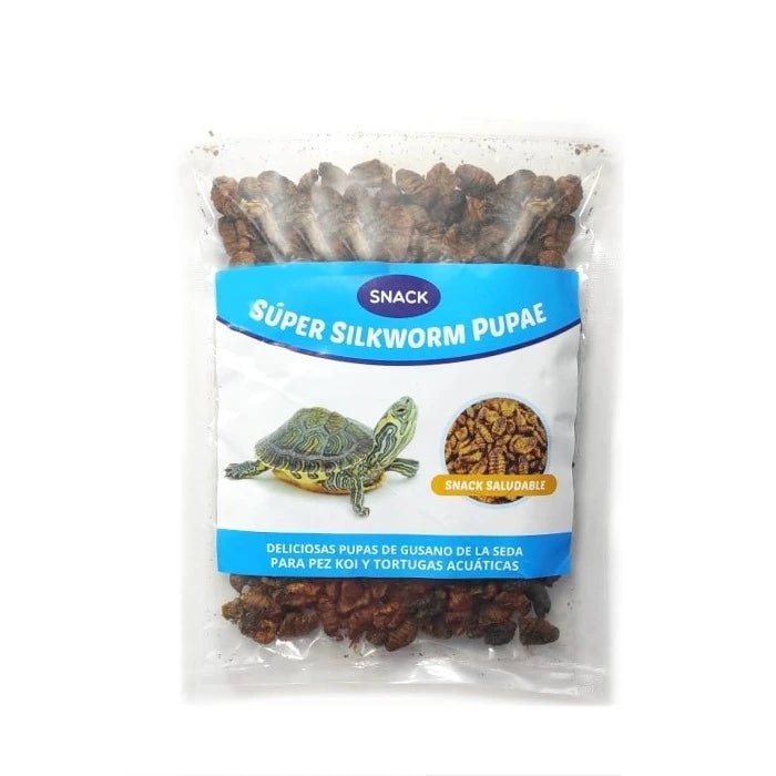 Alimento Pupas del Gusano de la Seda para Tortugas y Peces Koi - Pethome