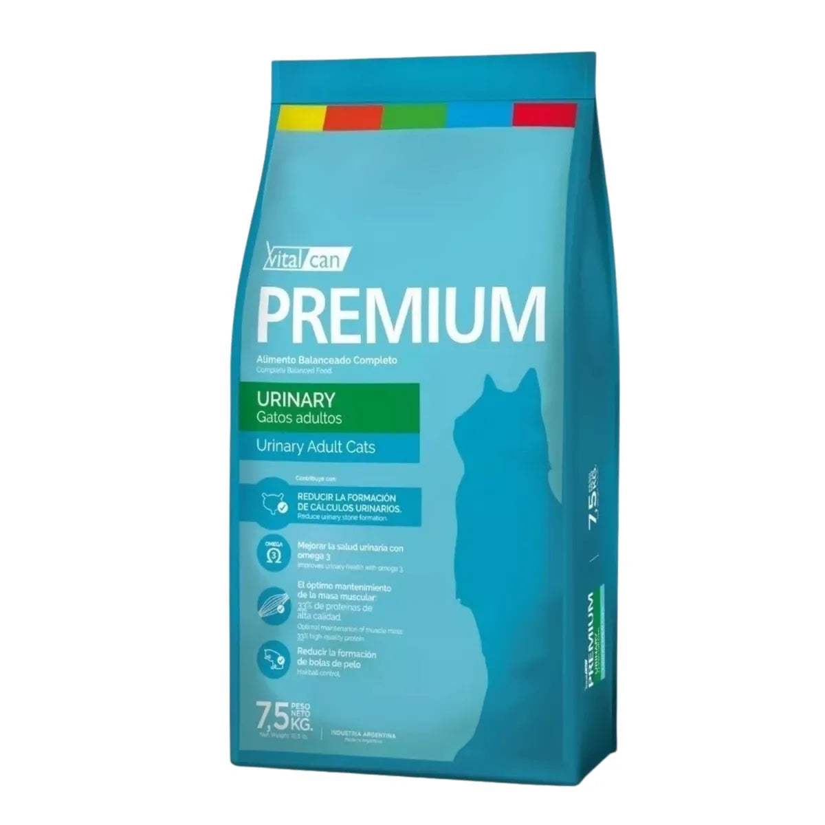 Alimento para Gatos Premium Adulto Urinary Vitalcan 7.5 Kg