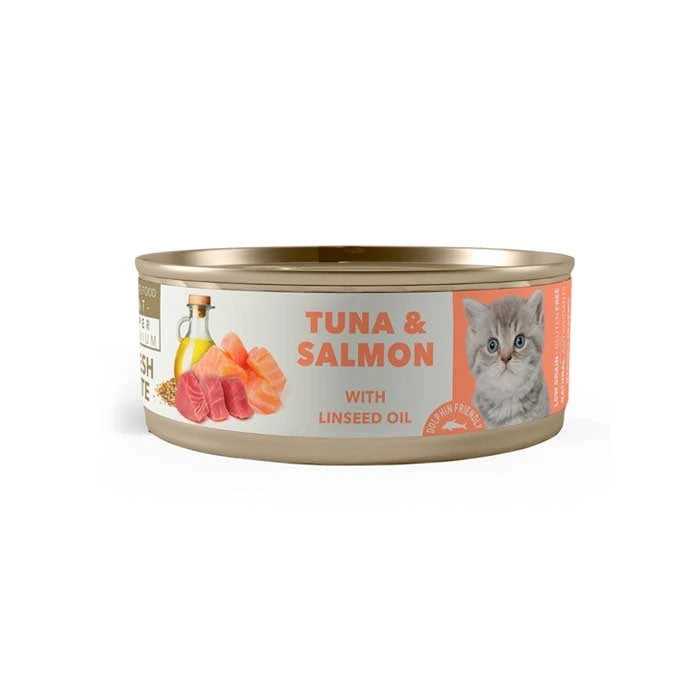 Amity Lata Tuna And Salmon Kitten Cat