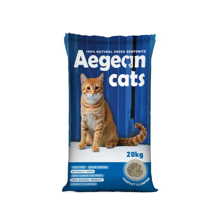 Arena Aegean Cat Antibacterial Olive 20KG - imagen 1