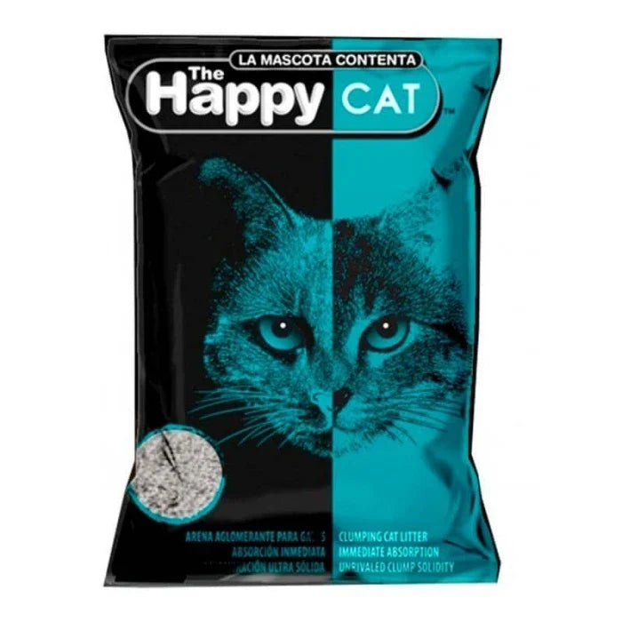 Arena Sanitaria Aglomerante The Happy Cat 18kg (Producto con detalle)