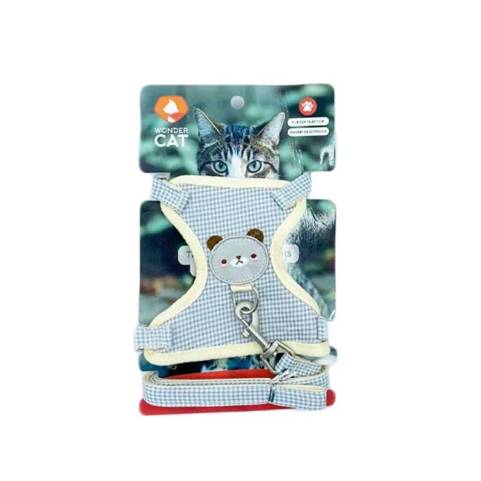 Arnés para gato Trailla diseño Oso - Pethome