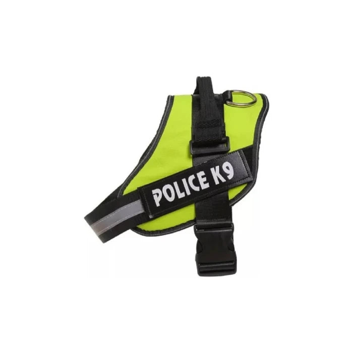 Arnes Pechera Police K9 Color Verde