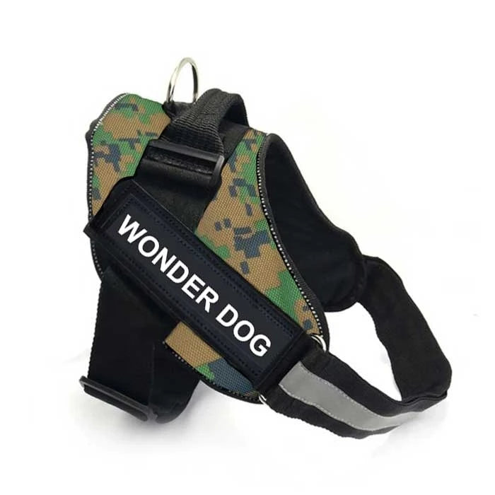 Arnes Pechera Wonder Dog con Camuflaje Cuadrado