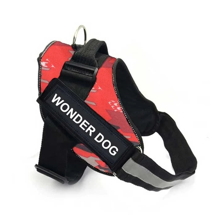 Arnes Pechera Wonder Dog Rojo con Diseños