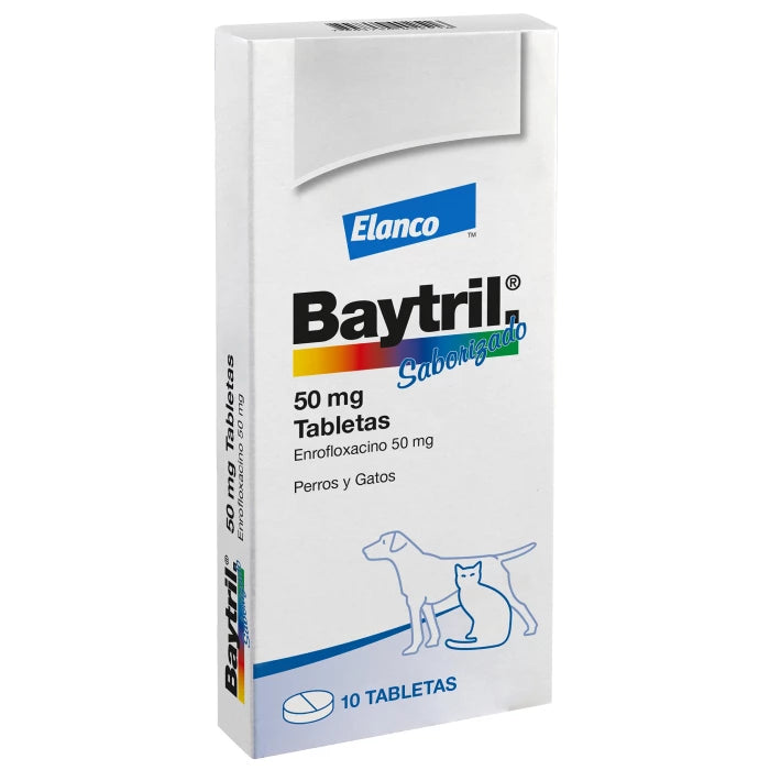 Baytril Saborizado 50 mg - imagen 1