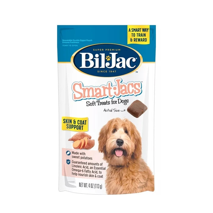 Biljac Snack Smart Jacs Skin & Coat para perros 113GR - imagen 1