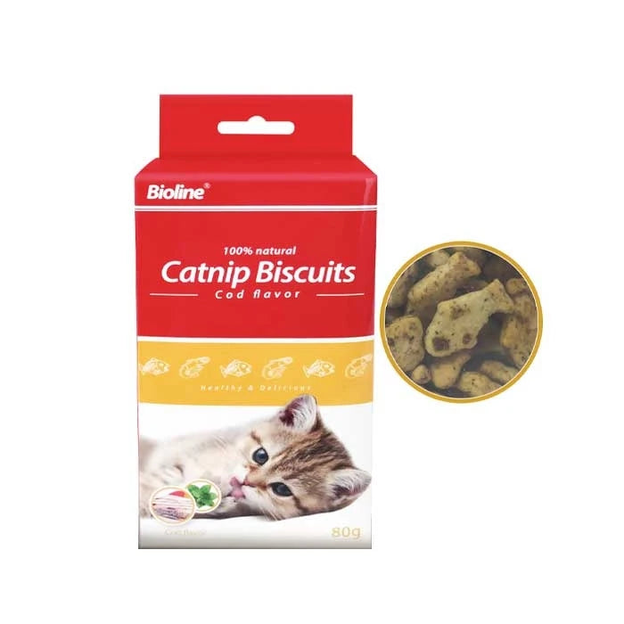 Bioline Galletas de Catnip y Bacalao - imagen 1