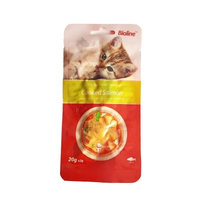 Bioline Snack Salmon Cocido - Pethome