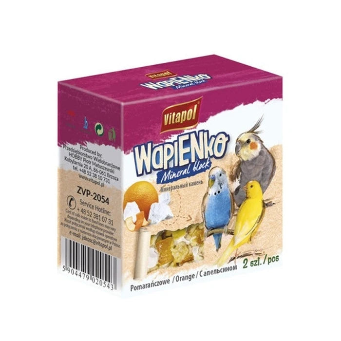 Bloque Mineral Con Naranja Para Aves - imagen 1