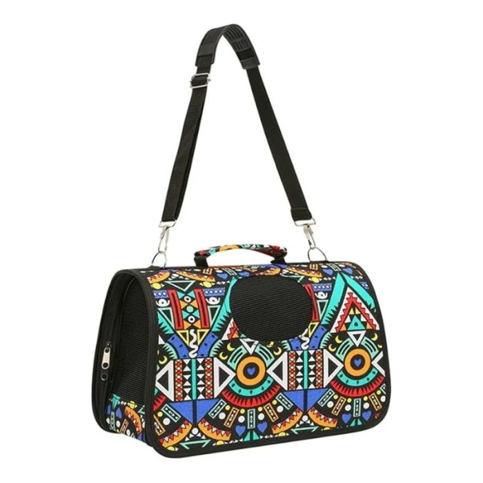 BOLSO PET GO TRIBAL L (50x22x30 cm) - imagen 1