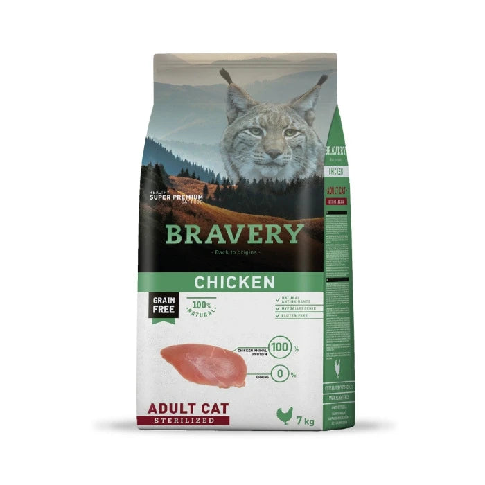 BRAVERY CHICKEN ADULT CAT STERILIZED