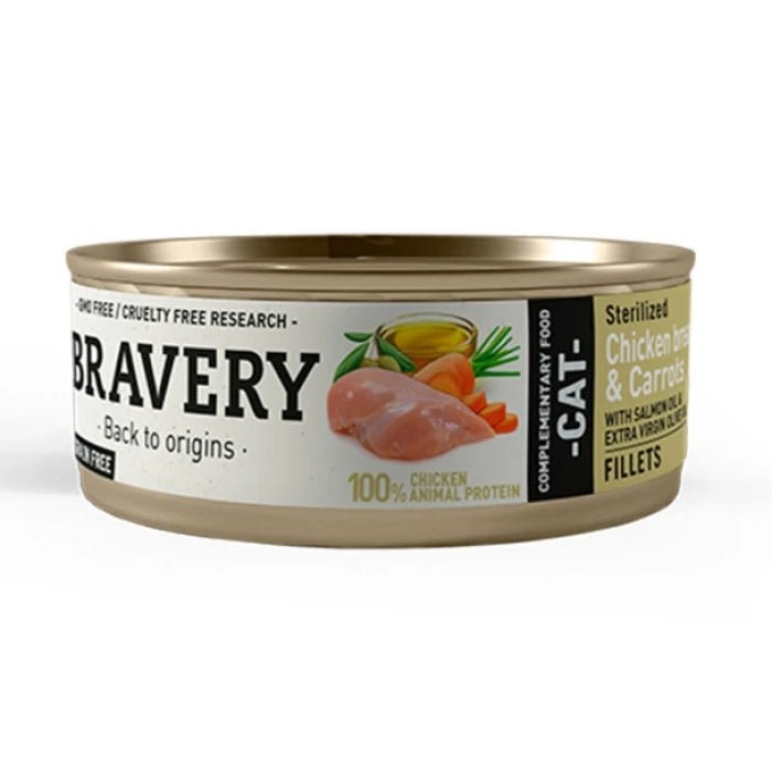 Bravery Chicken and Carrots Sterilized Cat - Pethome