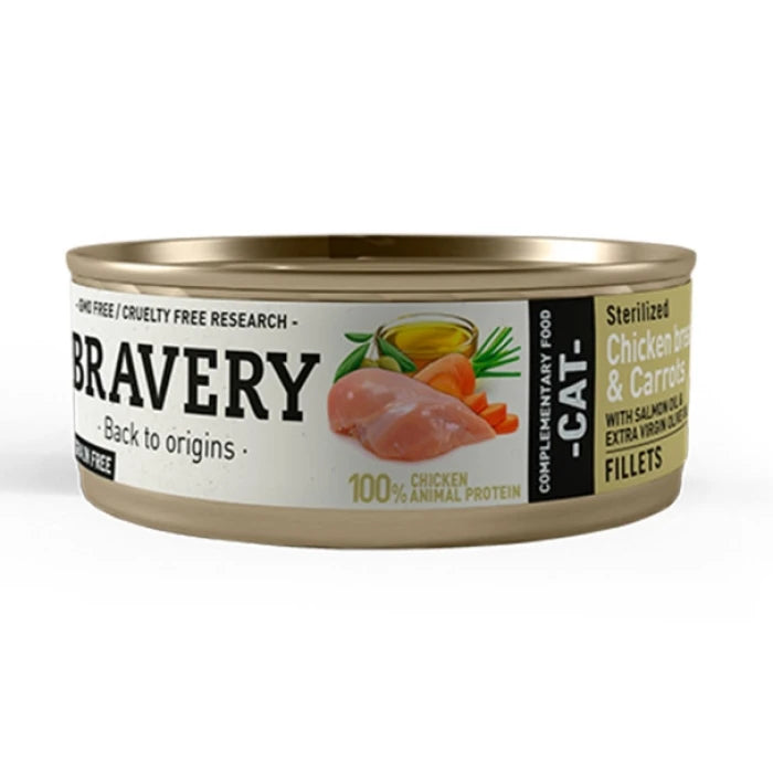 Bravery Chicken and Carrots Sterilized Cat