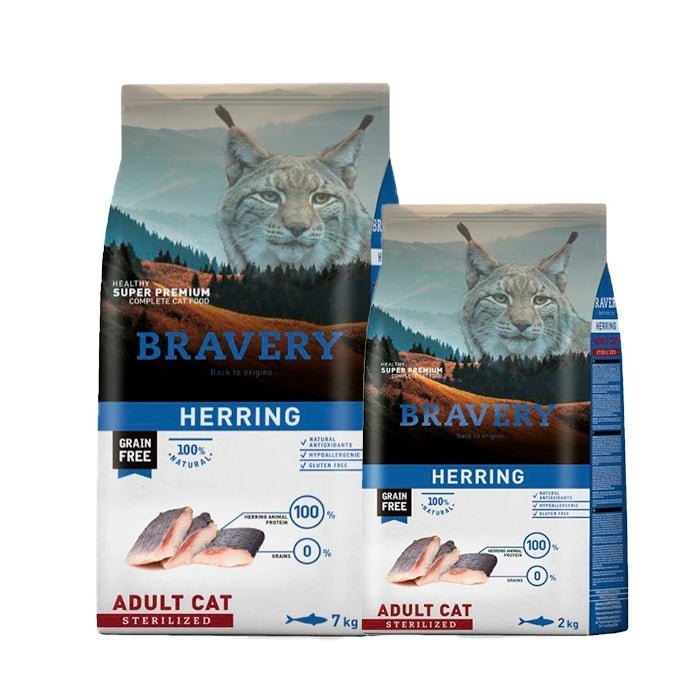 Bravery Herring Adult Cat Sterilized - Pethome