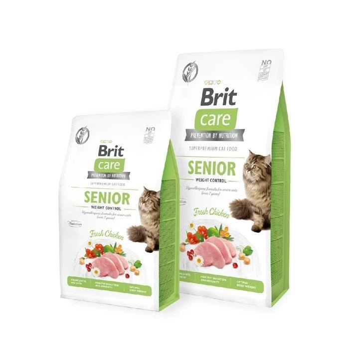 Brit Care Cat Grain Free Senior Weight Control - Pethome