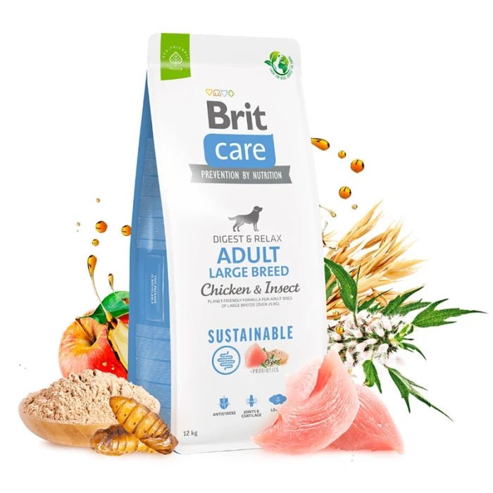 Brit care dog chicken & insect adult large breed - Pethome
