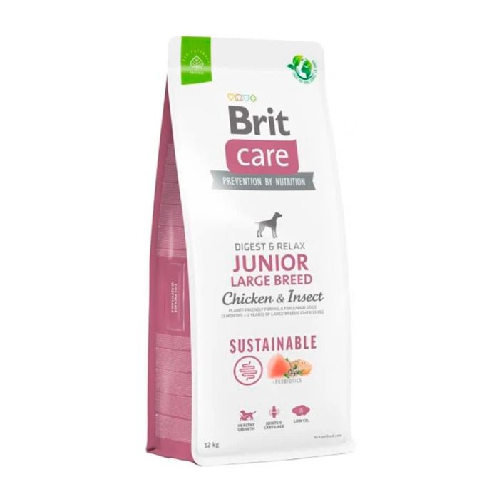 Brit care dog chiken & insect junior large breed - Pethome