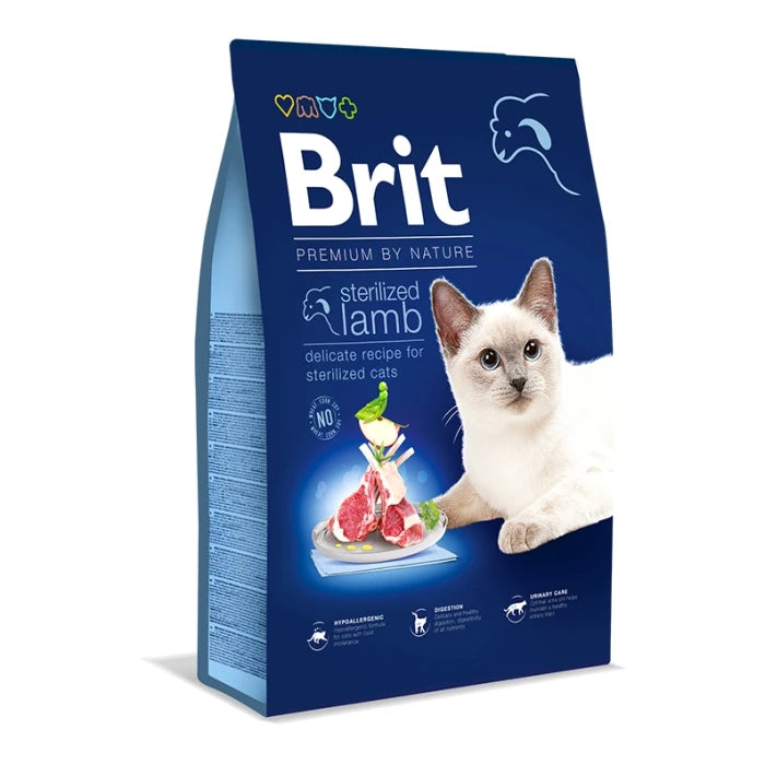Brit Premium By Nature Cat Sterilized Lamb
