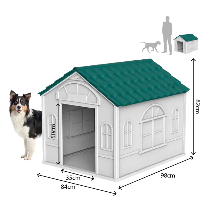 Casa para perros Pet House Verde