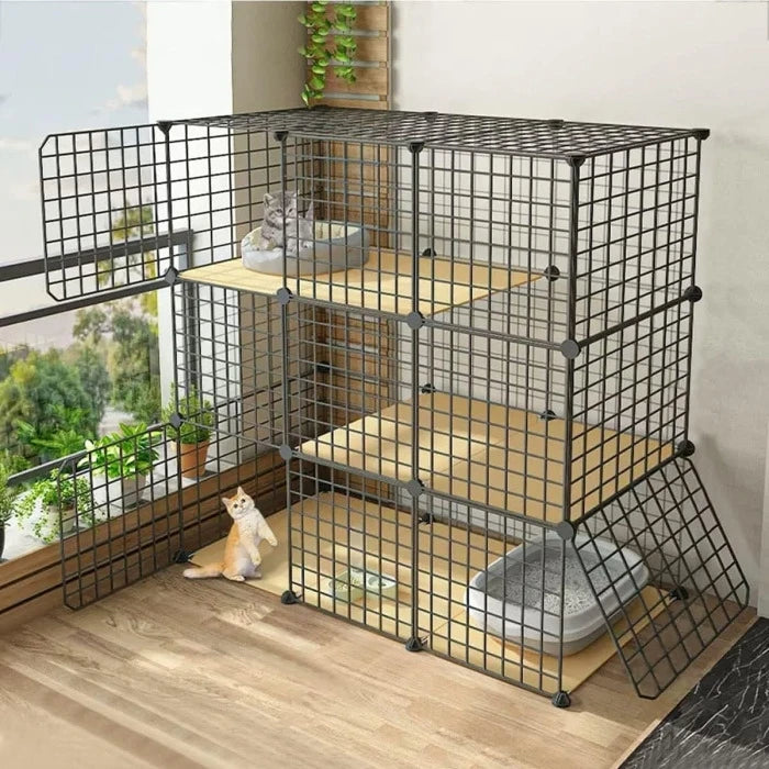 Casas para gatos y mascotas pequeñas de interior grande desmontable - imagen 1