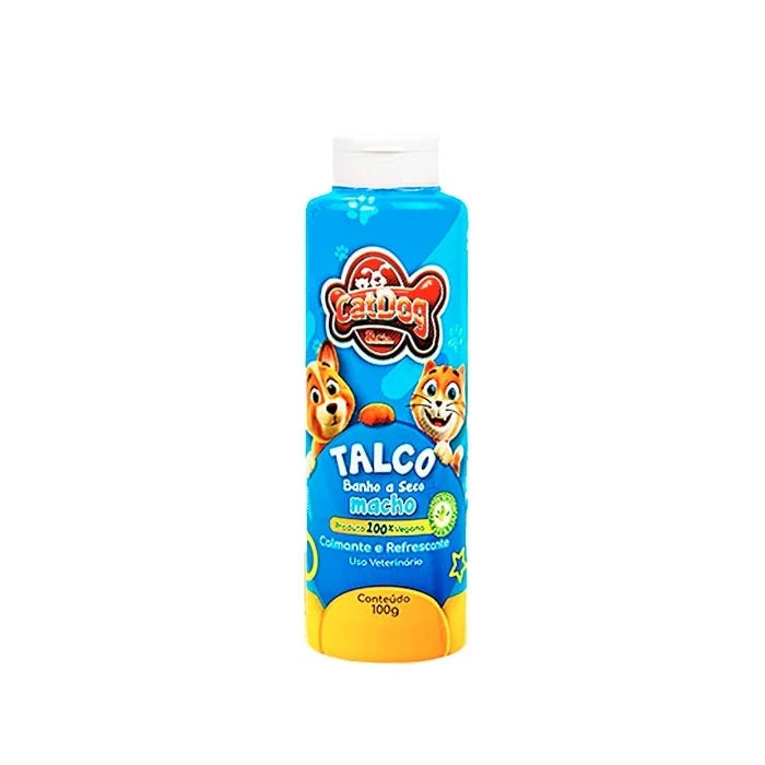 CatDog Talco Vegano Baño Seco Machos - imagen 1