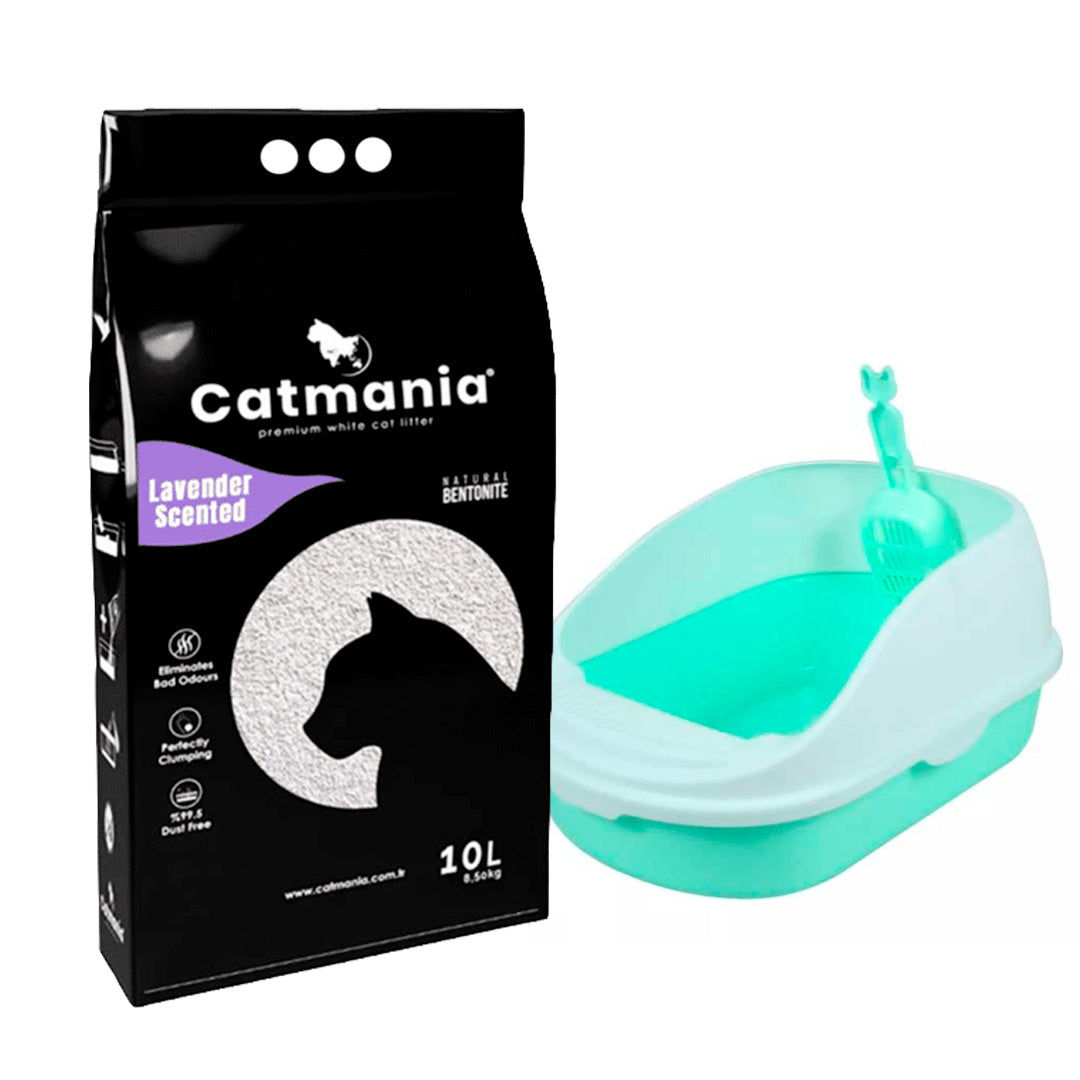 Baño Sally + Arena Catmania 8.5Kg