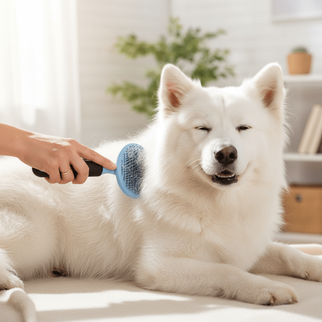 Cepillo para Mascotas con Palanca saca Pelo - Pethome
