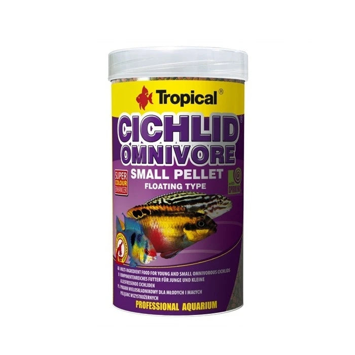 Cichlid Omnivore Small Pellet - imagen 1