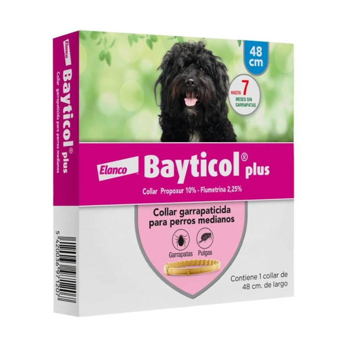 Collar Bayticol Antipulgas y Garrapatas Talla M - imagen 1