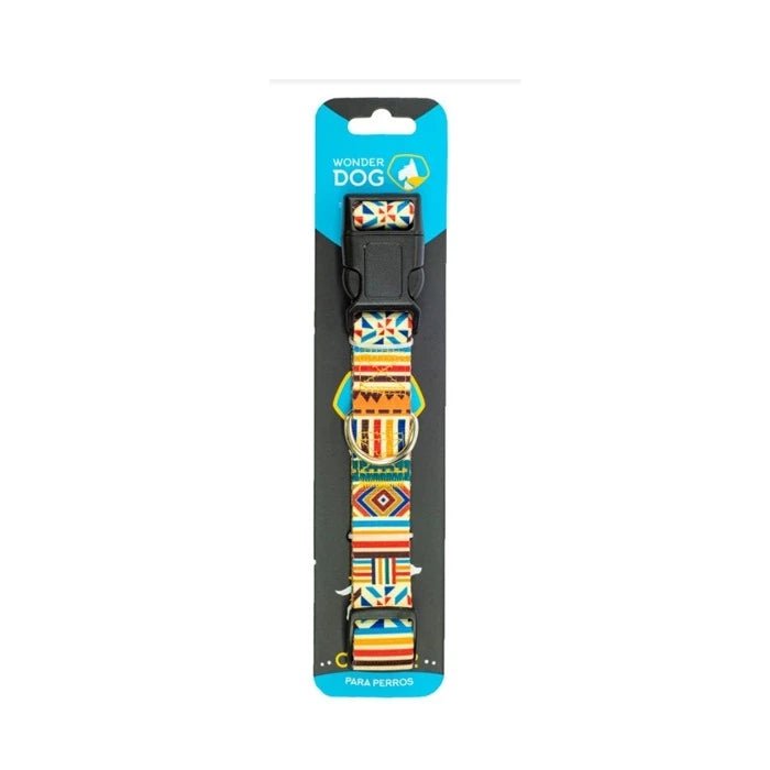 COLLAR XL (2.5*40‐55 CM) DISEÑO ETNICO 3 WONDER DOG - Pethome