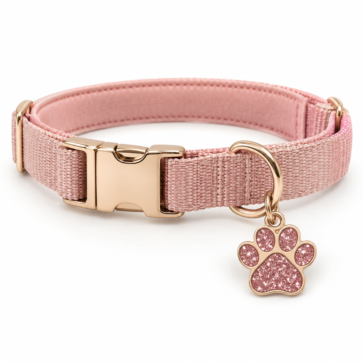PT086 collar con placa personalizada