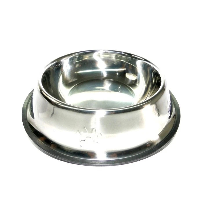 Plato Metálico para perros y gatos Antideslizante con Relieve