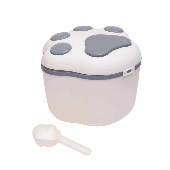 CUBO CONTENEDOR DE COMIDA BEIGE - imagen 1