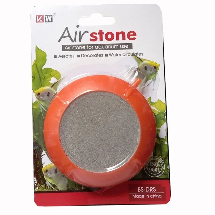 Difusor de Aire Cirular Naranjo para Acuarios - Pethome
