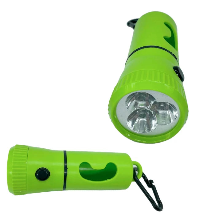 Dispensador de bolsas para Fecas Verde con Linternada - imagen 1
