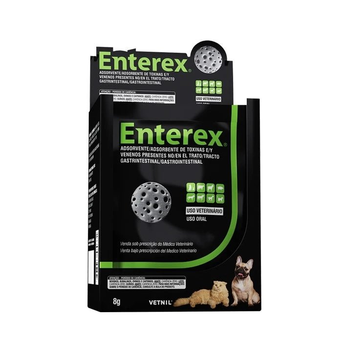 Enterex Absorbente Gastrointestinal 8GR - Pethome